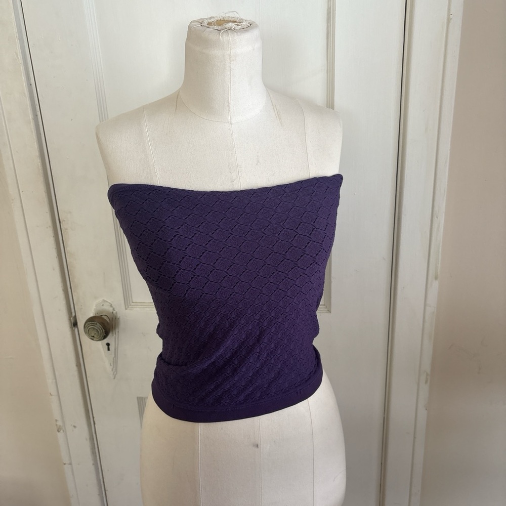 Intimately Free People Purple Knit Top